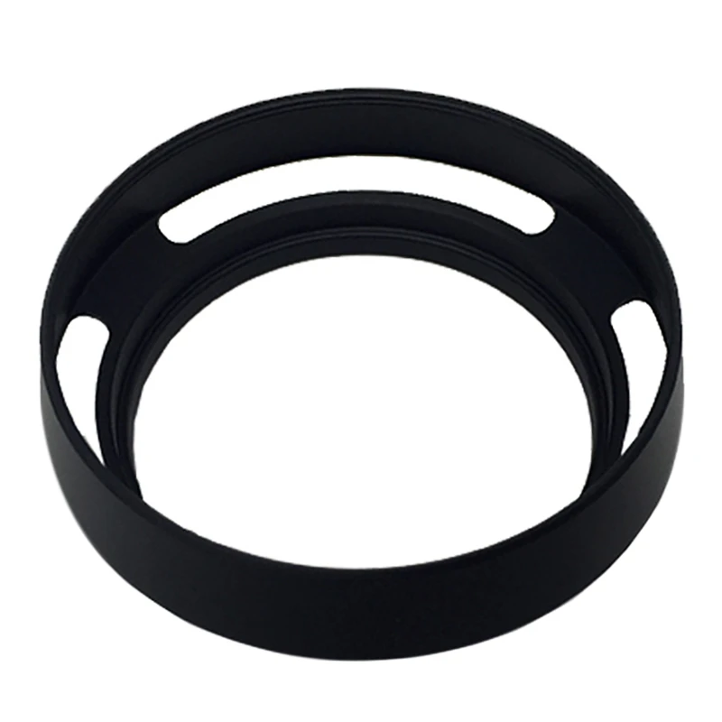 Lens Hood,Spiral Metal Camera Lens Hoods 46 Mm For Olympus 12 Mm 2 ED (EW-M1220)