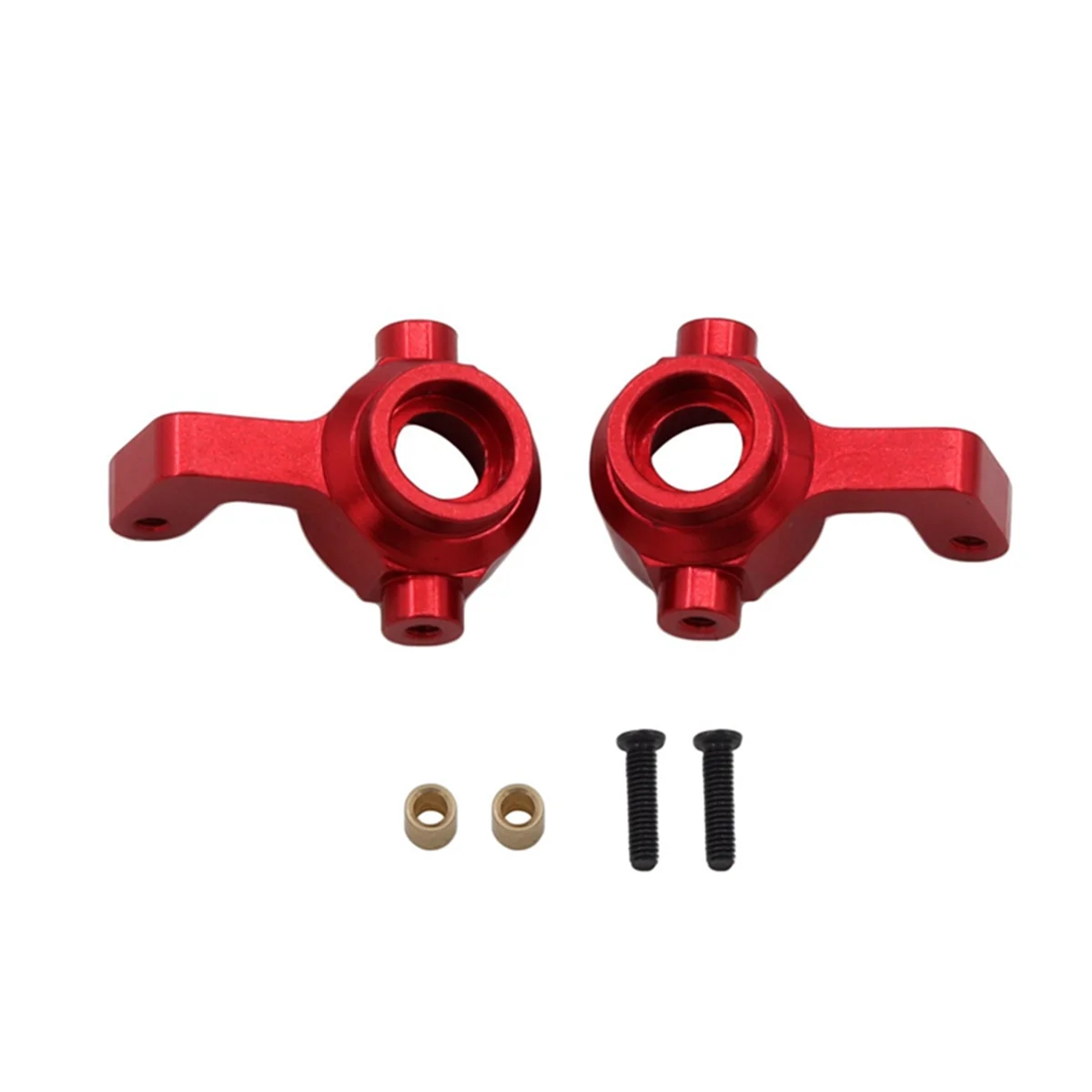 For 1/16 SMAX 1621 1625 Front and Rear Steering Cups, Swing Arms, Steering Groups, C Seats and Other Upgrade Parts,Red