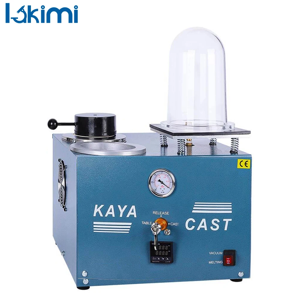 

Electric Vacuum Investing, Casting & Melting Machine, Gold Refining Equipment for Goldsmith Lost Wax Jewelry LA-CM06