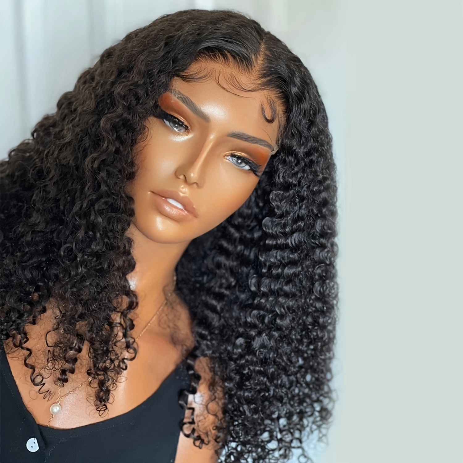 Premium Natural Curly BOB 150% Texture Lace Front Hair Extensions, Superior Quality for Ultimate Bounce and Stunning Curls, 13*4