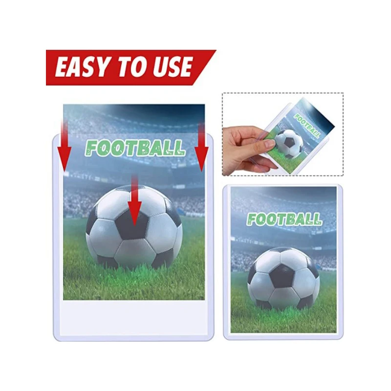 50/100Pcs Game Cards Outer Sleeves Protector Gaming Trading Card Plastic Collect Holder Toploader Sports Card Photocard Cover