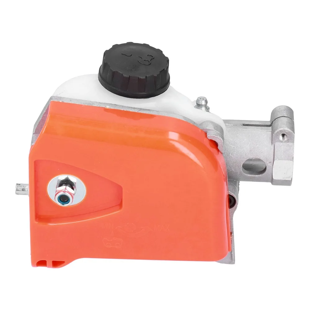 Orange Chainsaw Gearbox Assembly Multi Function Direct Replacement Pole Saw Gear Head Universal Metal Gear Head Replacement Tool