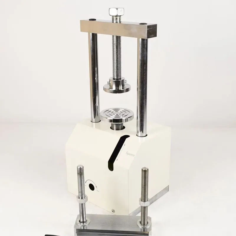 Dental Lab 5 Ton Hydraulic Compression Press Denture Flask Acrylic False Teeth Making Dental Workshop Processing Equipment