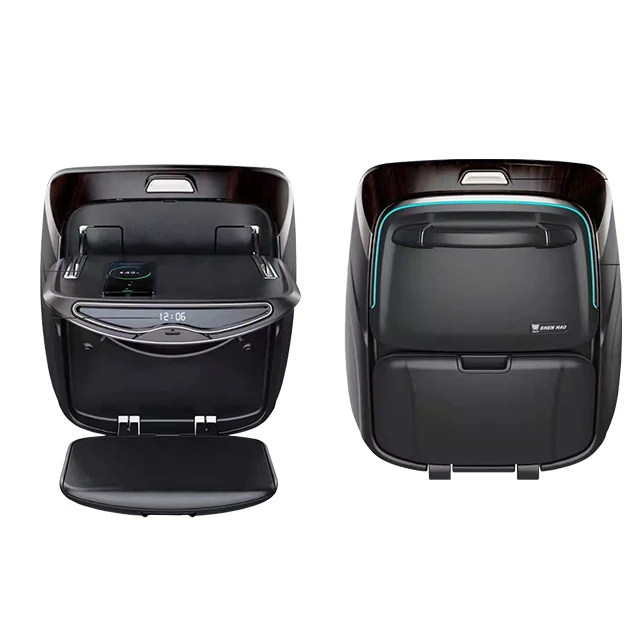 

Складной стол на щиколотке Alphard Vellfire 2015-2023, серия 30, ремешок, радиоподставка для ног, атмосфера, свет, дисплей времени, небольшой столик