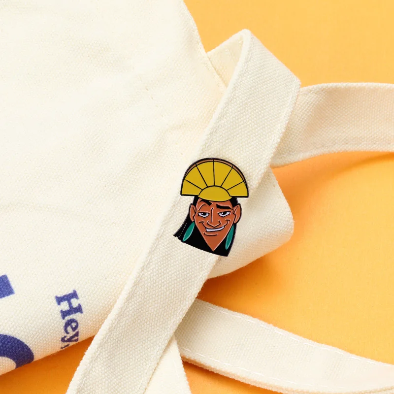 The Emperor New Grooove Kuuzco Enamel Pin cartoon king Brooch Badge Best Friend Gift view 6