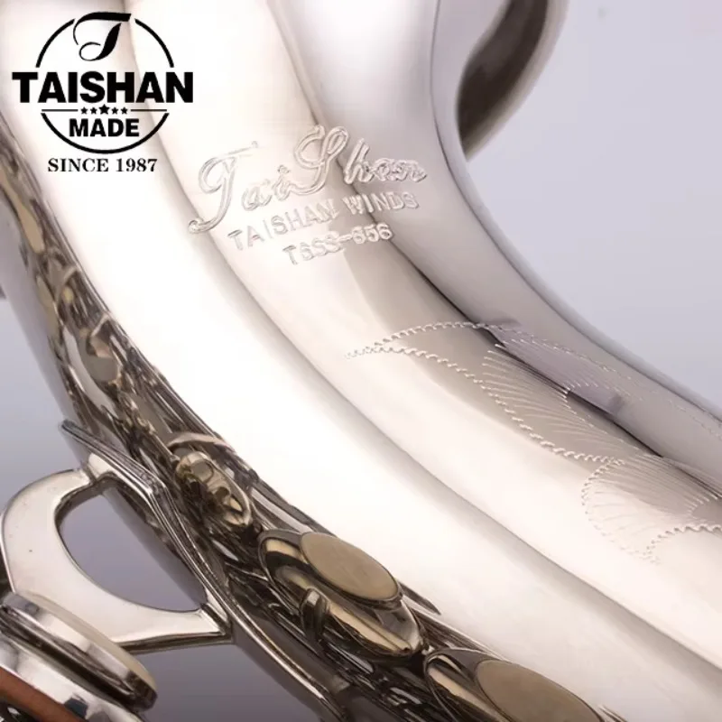 Hooqu Высокопроизводительный никелированный сопрано-саксофон китайской фабрики