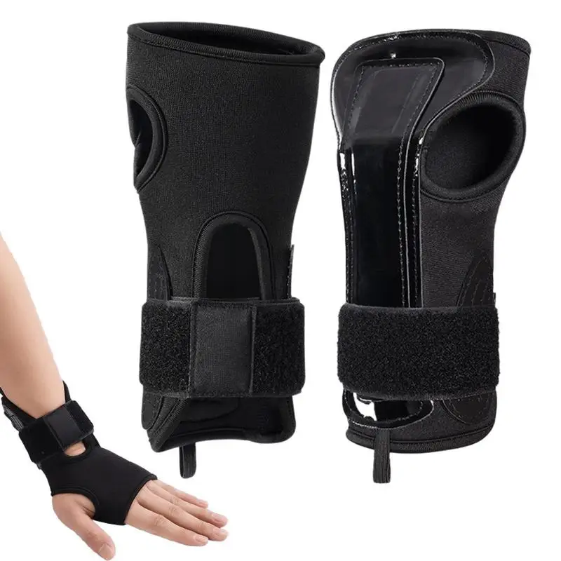 Kids Adults Roller Skating Snowboard Ski Wrist Guards Hand Support Brace Gloves Protective Gear Sports Safety Protector