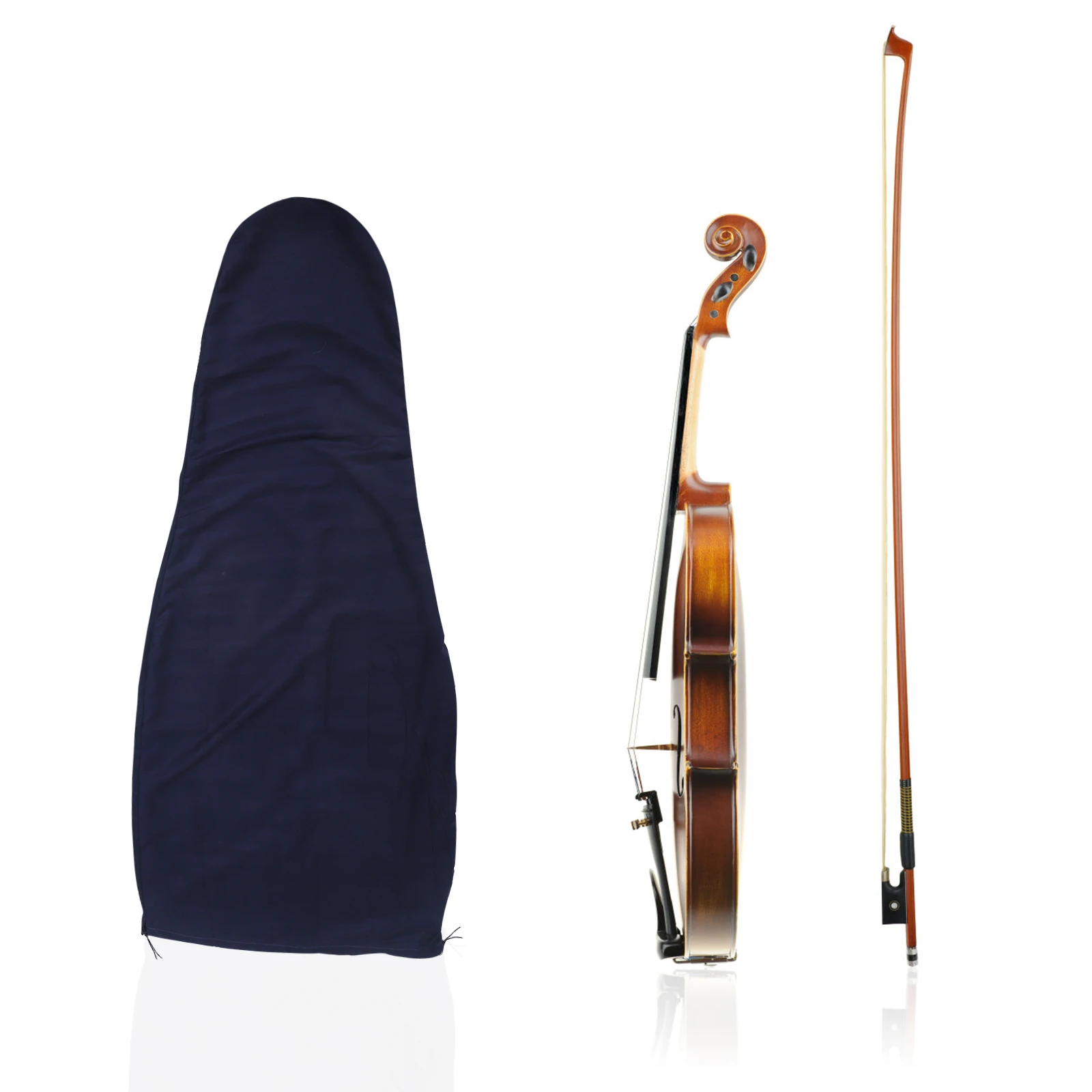 

Cello Cover Suede Material Durable Protective Dust Moisture Proof Easy Clean Reusable Practical Gift Idea Violin Accessories