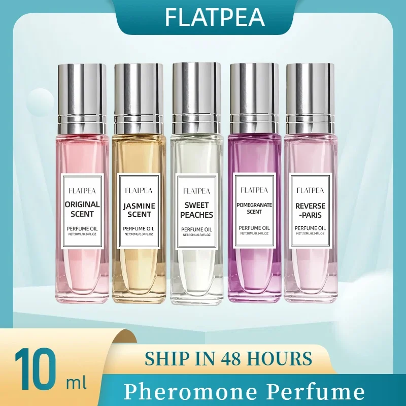 10 مللي عطر محمول برائحة الأزهار رولربال للنساء عطر طبيعي طازج يدوم طويلاً أو دو برفوم للاستخدام اليومي في الحياة