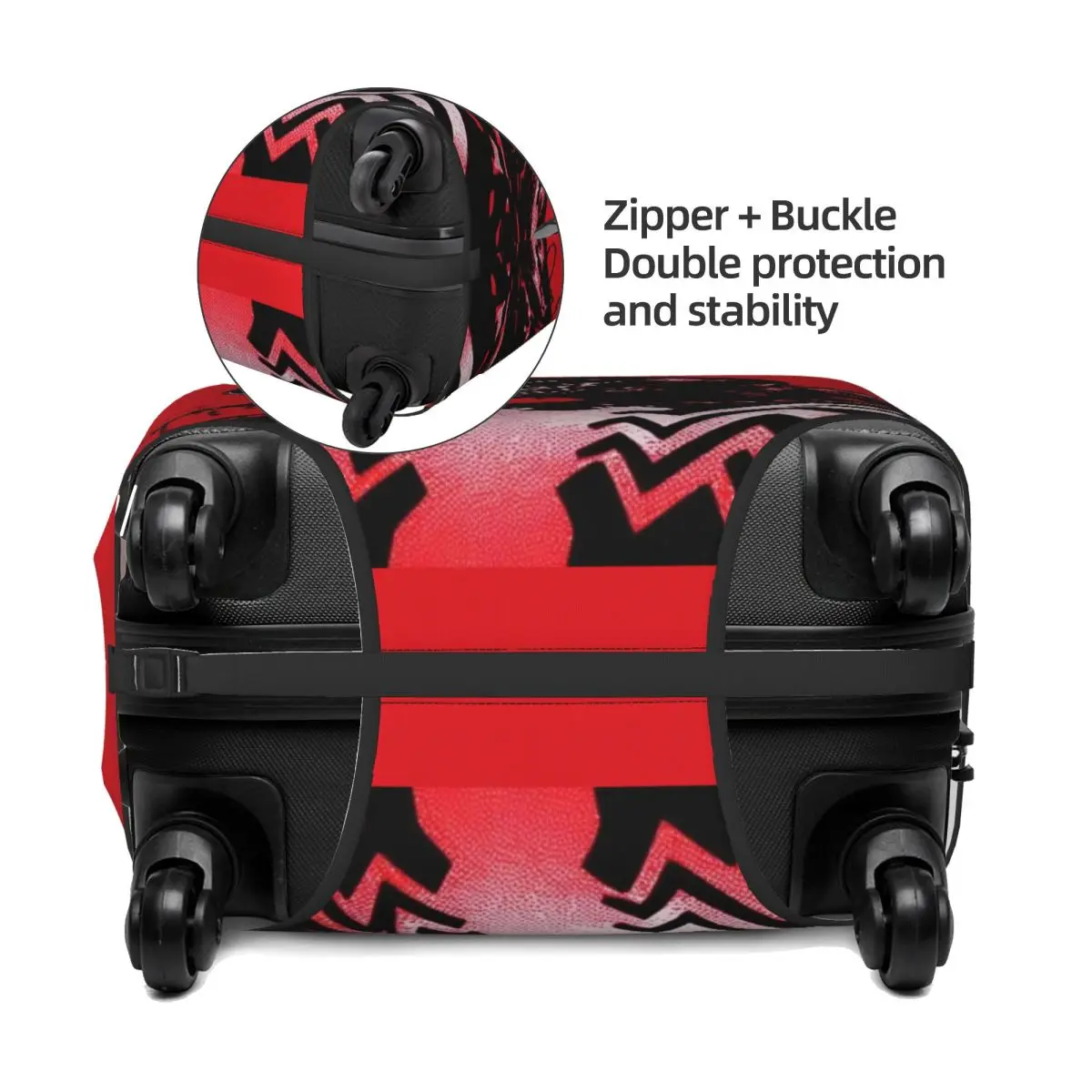 Capa de bagagem de filme Venom personalizada, capa protetora de mala engraçada, terno para 18-32 polegadas