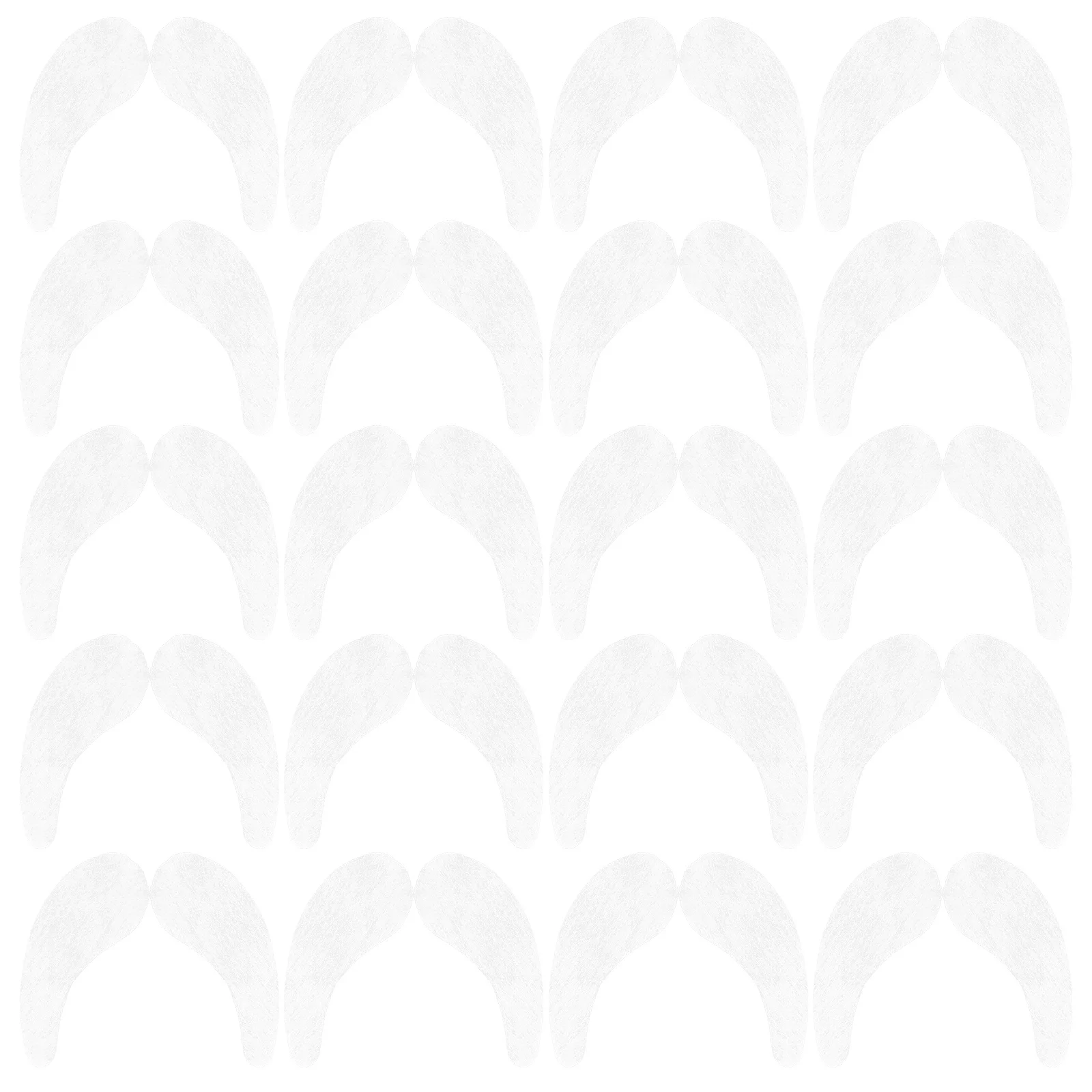 Tampons de coton sous les yeux, 1500 pièces, forme spéciale, absorbant l'eau, Protection des yeux, fournitures d'extension de cils pour Salon de tatouage