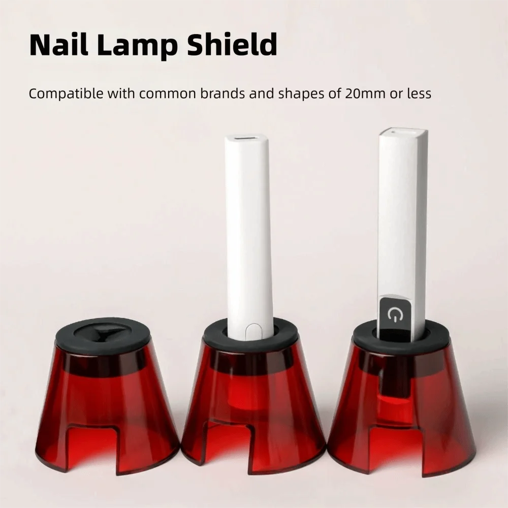 Thickened Nail Lamp Light Shield Portable Anti Leakage UV Light Blocking Cover Anti-Blue-Light Eye Protection