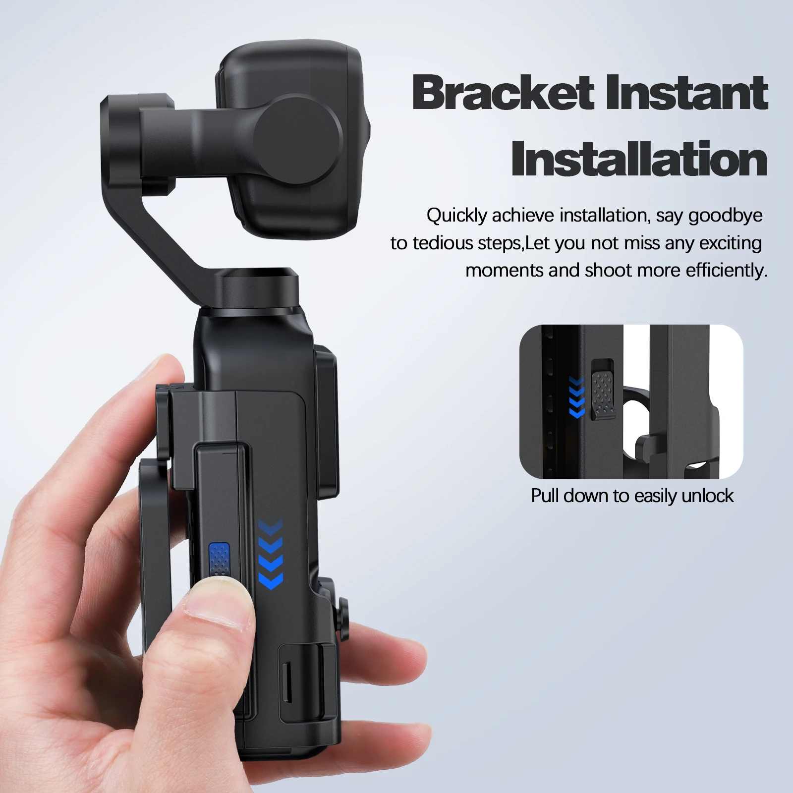 Magnetische Silikon-Schutzhülle für DJI Osmo Pocket 4/4P Rutschfest Sturzsicher Stoßfeste Kameraabdeckung mit Starker Absorption – Detail 8