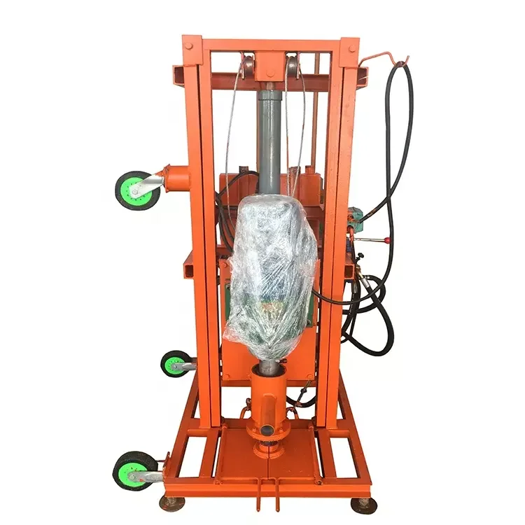 100m 휴대용 3kw 5.5kw 7.5kw 유압식 수중 로터리 천공기 / 전기 시동식 수중 천공기