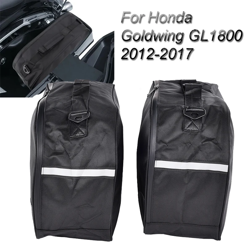 For Honda Goldwing GL1800 1800 2012-2017 Motorcycle Trunk Saddlebag Saddle bags Liner Set