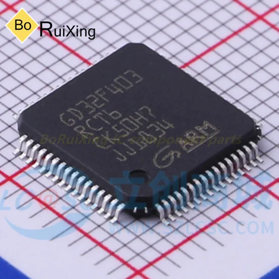 1PC/LOT GD32F403RCT6 GD32F403RET6 GD32F405RET6 GD32F405RGT6 GD32F407RET6 GD32F407RKT6 NEW ORIGINAL singlechip IN STOCK