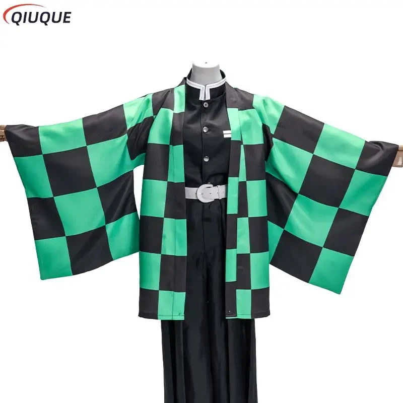 

Kamado Tanjirou Agatsuma Zenitsu Tomioka Giyuu Cosplay Costume Haori Uniforms