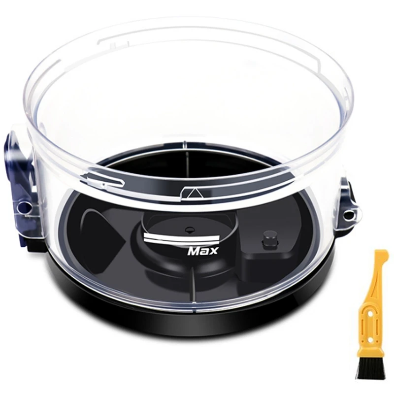 Adecuado para Midea P3 accesorios para aspiradoras inalámbricas conjunto de taza de polvo transparente V1 VH1704 taza de polvo