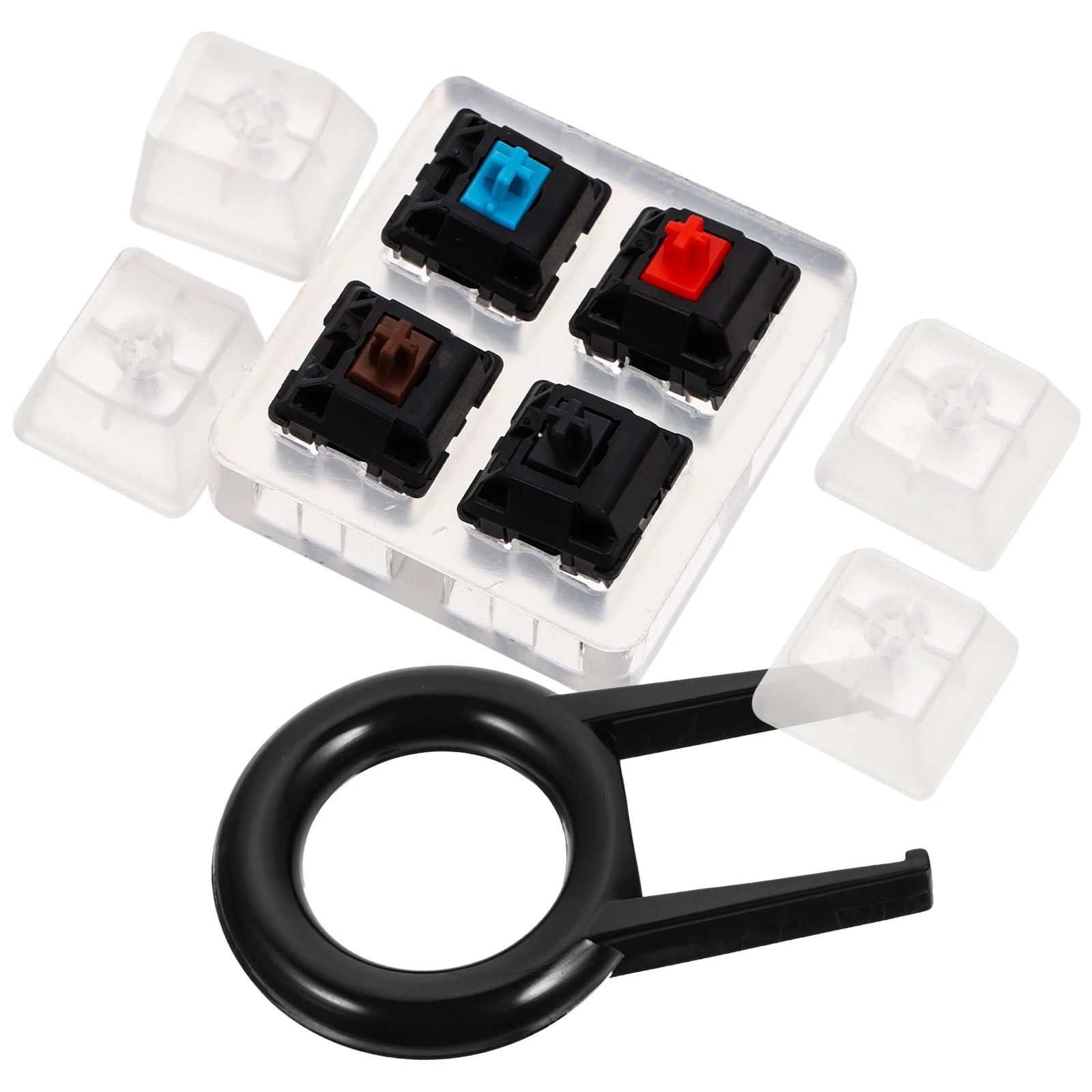 

1pc Keyboard Shaft Tester Acrylic ABS Durable Lightweight Portable Kit Mechanical Testing Tool Keycaps Keyboard Tester