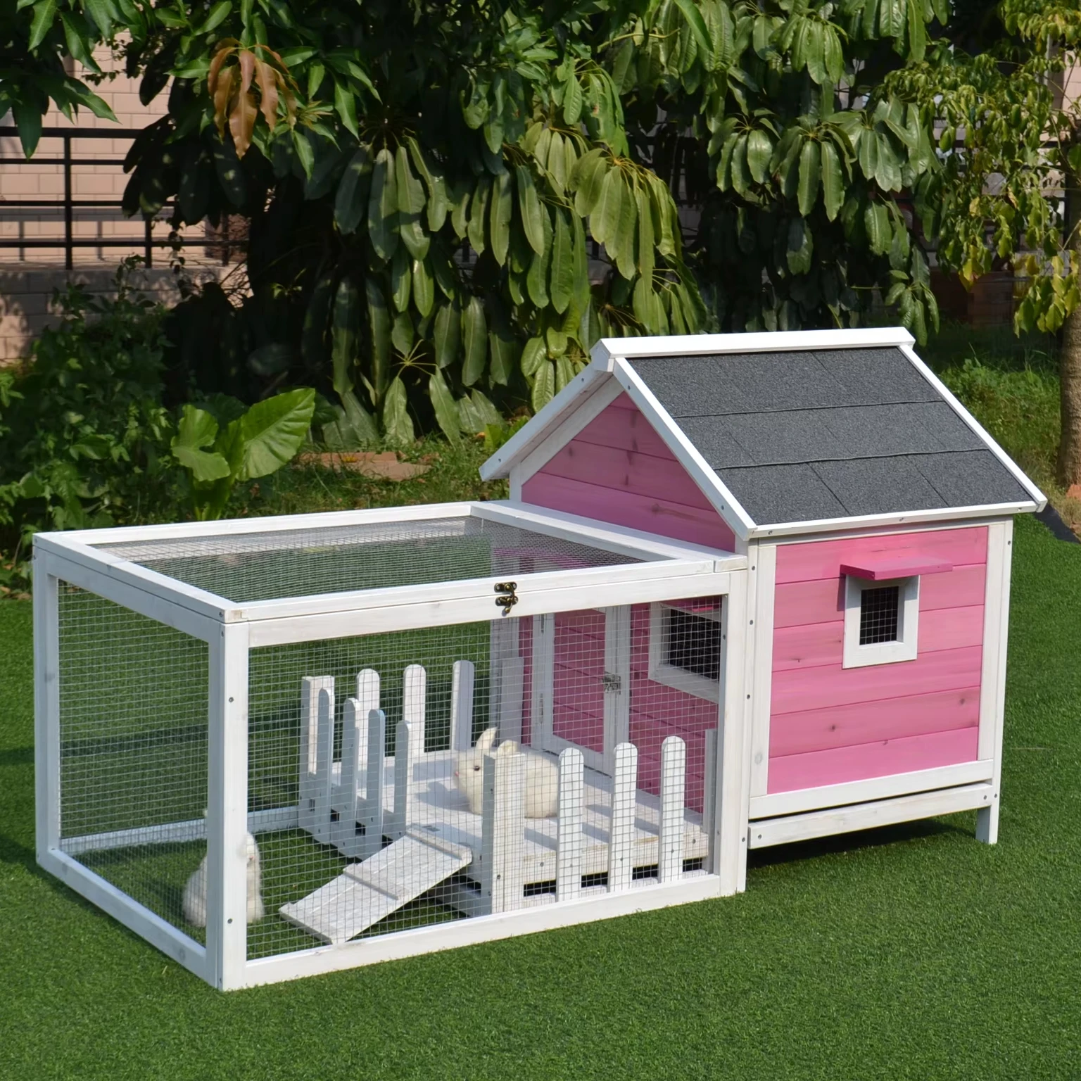 

Factory Direct Wooden Chicken Cage, Rabbit House , Wholesale Price, Bulk Discounts