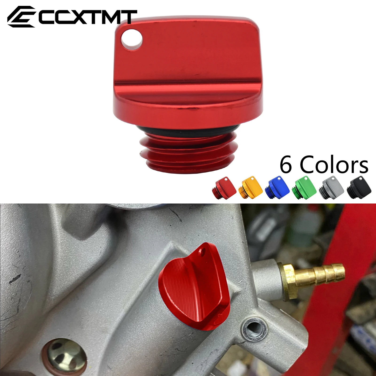 M20*2.5 Oil Filler Cap Plug For Honda CB250F CB300F CBR250R CBR300R CBR400R CBR500R CBR600RR CBR1000RR For CR150 CRF150R CRF250R
