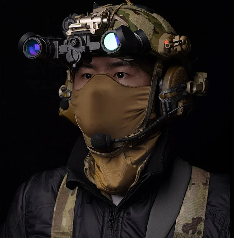 

Tactical Silicone Half Mask Windproof Balaclava Head Outdoor Airsoft Hunting CS Game Sunscreen Tactical Mask