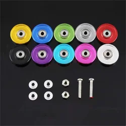 Homemade Tamiya 4WD modified accessories 13mm aluminum alloy bearing guide wheel 94860 94897