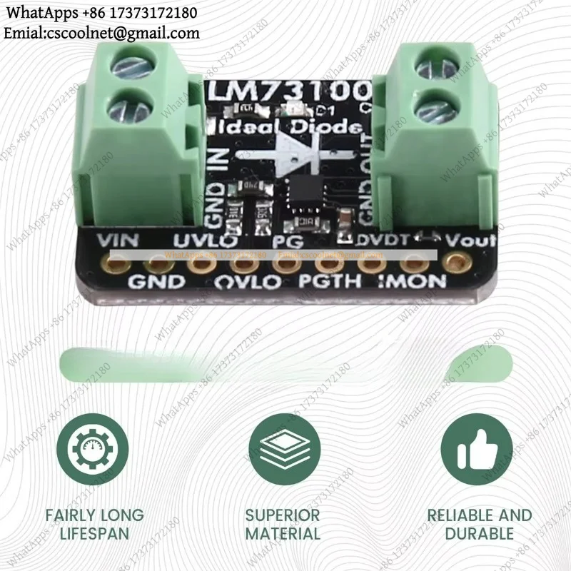 1PCS 6359 Ideal Diode Breakout for Adafruit LM73100 23V 5A Max