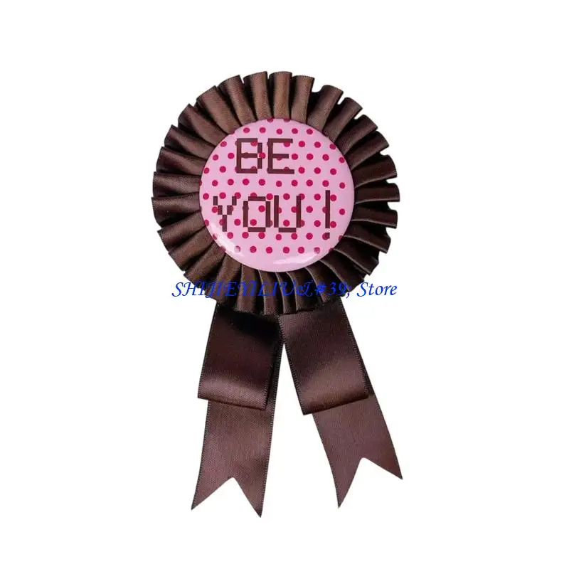 E21F Stylish Pin Brooch For Girls 18Th Birthday Outfit Decoration Fashionable And Design Corsage Jewelry