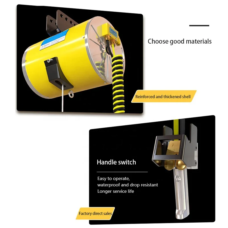 MPHD Accurate And Lightweight Balance Crane Adjustable Speed Pneumatic Hoist