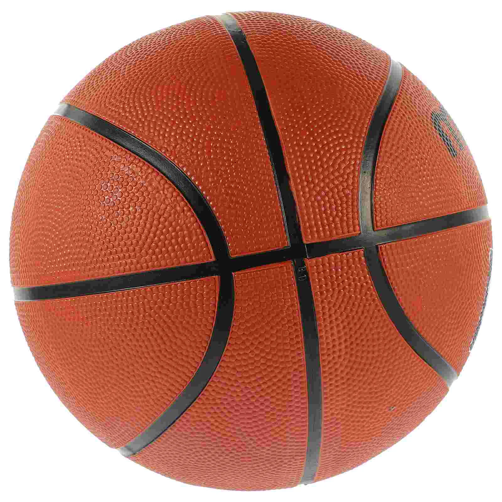 Professional Basketball Outdoor Basketballs Rubber Earth Tones Standard for Teens