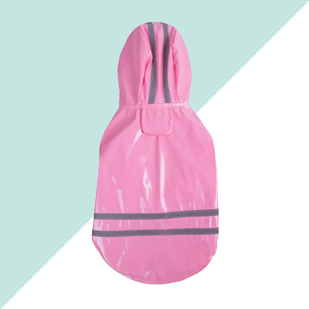 

Dog Raincoat Hood Pet Fashion Rainy Day Clothing Raincoats Full Coverage Jacket for Small Dogs Suit
