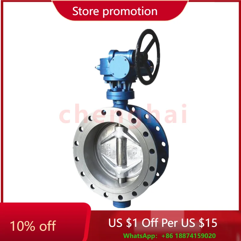 

DN100 Высокопроизводительный ручной дроссельный клапан Турбина в вафельном стиле для нанесения на воде Поддержка OEM и ODM