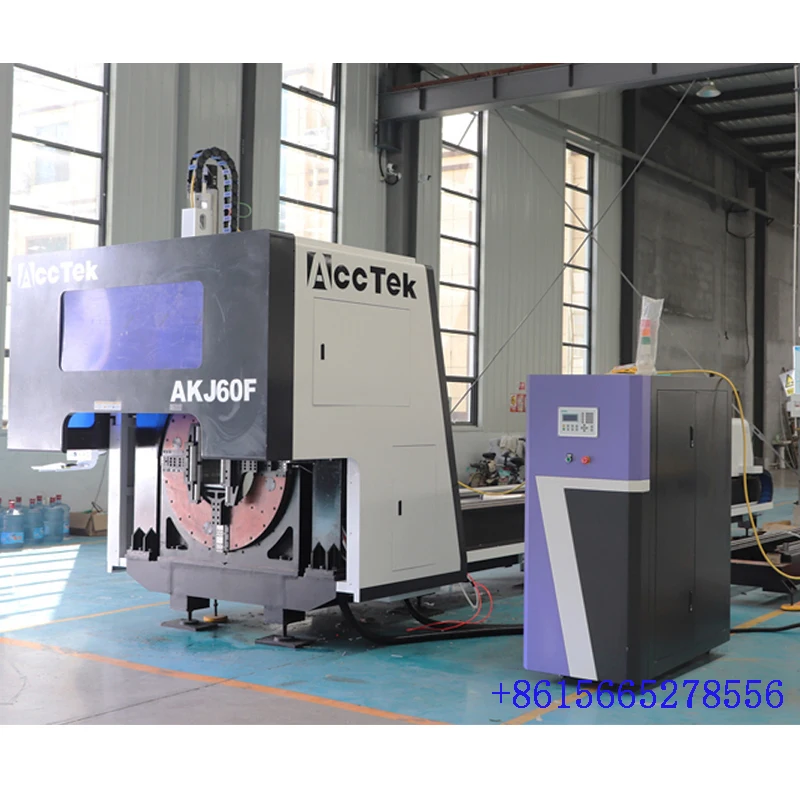 China Laser Tube Cutting Machine Fiber Laser Pipe Cutting Machine Metal Pipe Laser