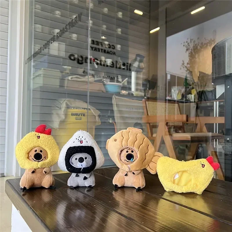 عيد الميلاد قلادة دمية الدب غطاء الرأس عباءة دمية Diy بها بنفسك لعبة الإبداعية الملابس لزراعة اليد على القدرة على الأطفال مفاجأة