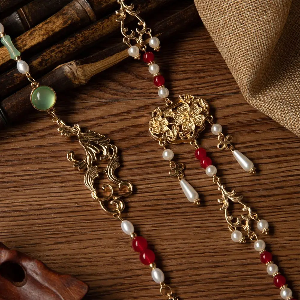 New Vintage Chinese Style Hanfu Waist Accessories Long Tassel Pendant For Mamian Skirt