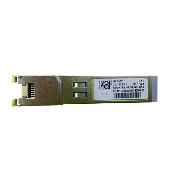 In Stock OEM 1310nm SMF 10km 100BASE-FX SFP gigabit fiber optic module GLC-TE