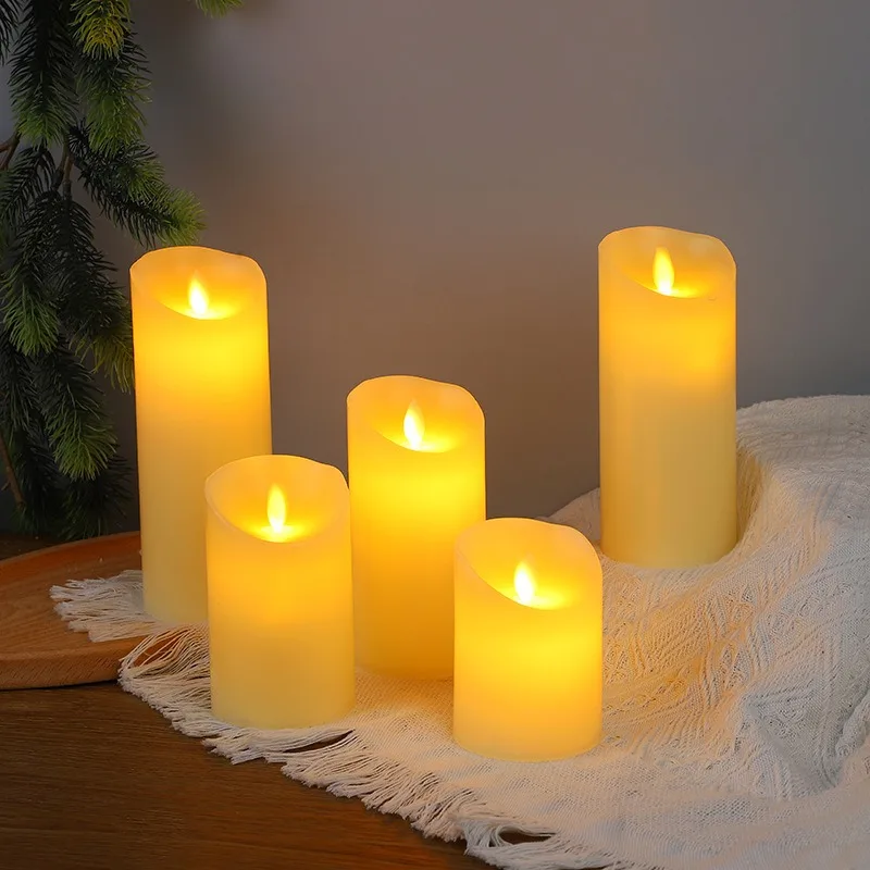 LED Proposal Electronic Candle Simulation Candle Flame Swinging Candle Atmosphere Decoration Wedding Festival Home decoration