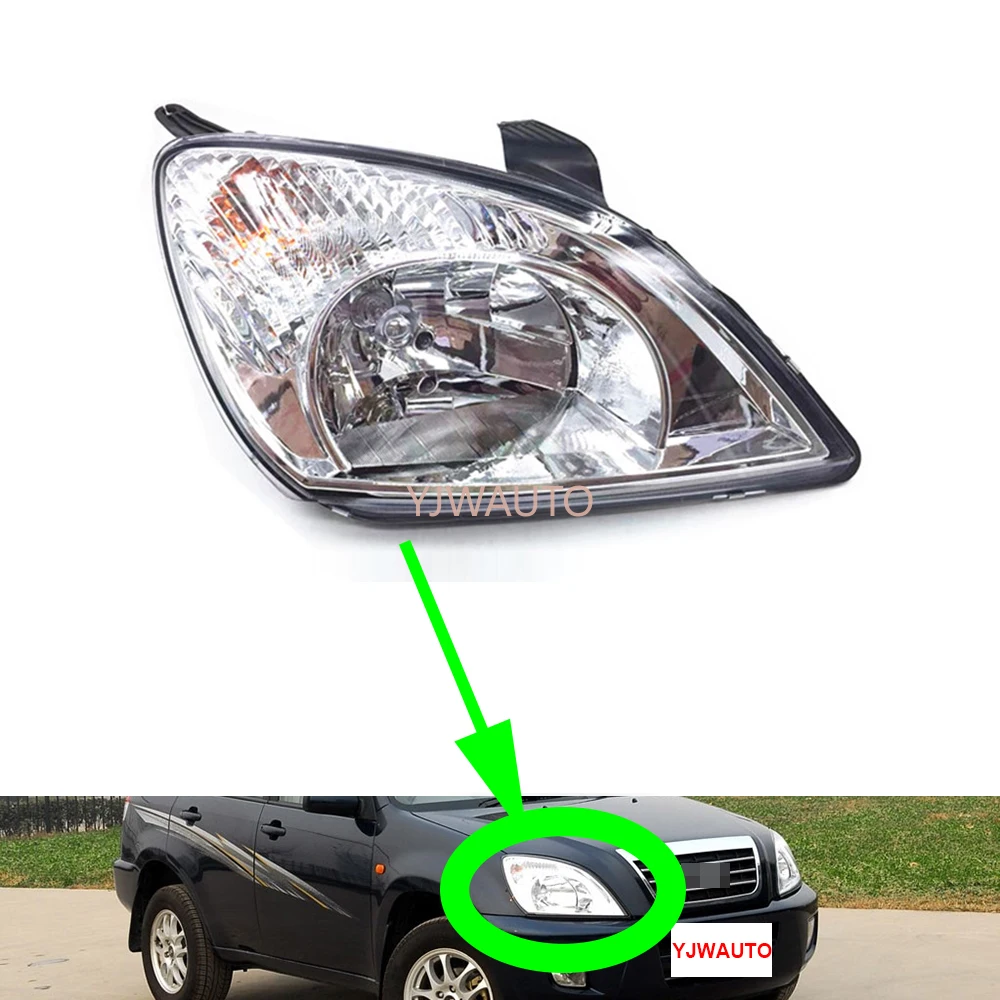 

For Chery Tiggo 3 2006-2009 Headlight Car Headlamp Assembly Replacement Whole Car Light Auto Assembly