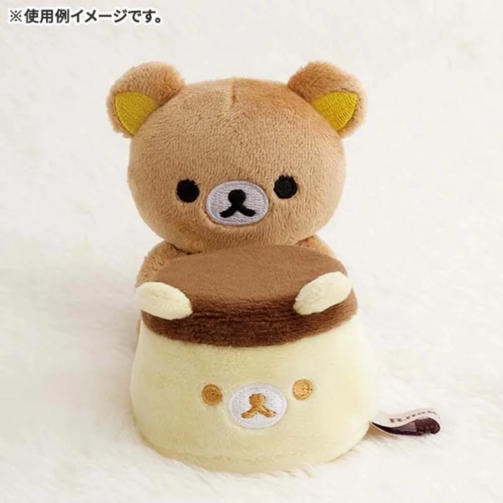 Cute Rilakkuma Bear Pudding Plush Keychain Keyring Keyholder Bag Charms Doll Toy Gifts Pendant Doll Toy Gifts