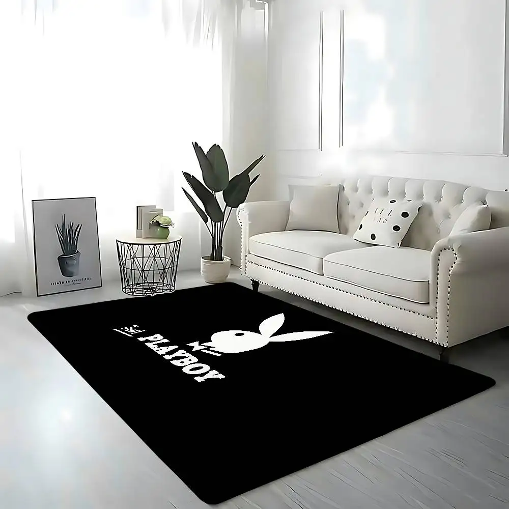 Cartoon Rabbit Fashion Logo Entry Door Floor Mat Festive Decorations Carpet Bathroom Anti-slip Mat Entrance Doormat