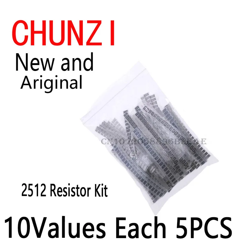 200PCS 660PCS 720PCS 4000PCS Igmopnrq Assorted Kit 10K 100K 1K 1R 100R 220R 1% 5% 0402 0603 0805 1206 1210 2512 SMD Resistor Kit