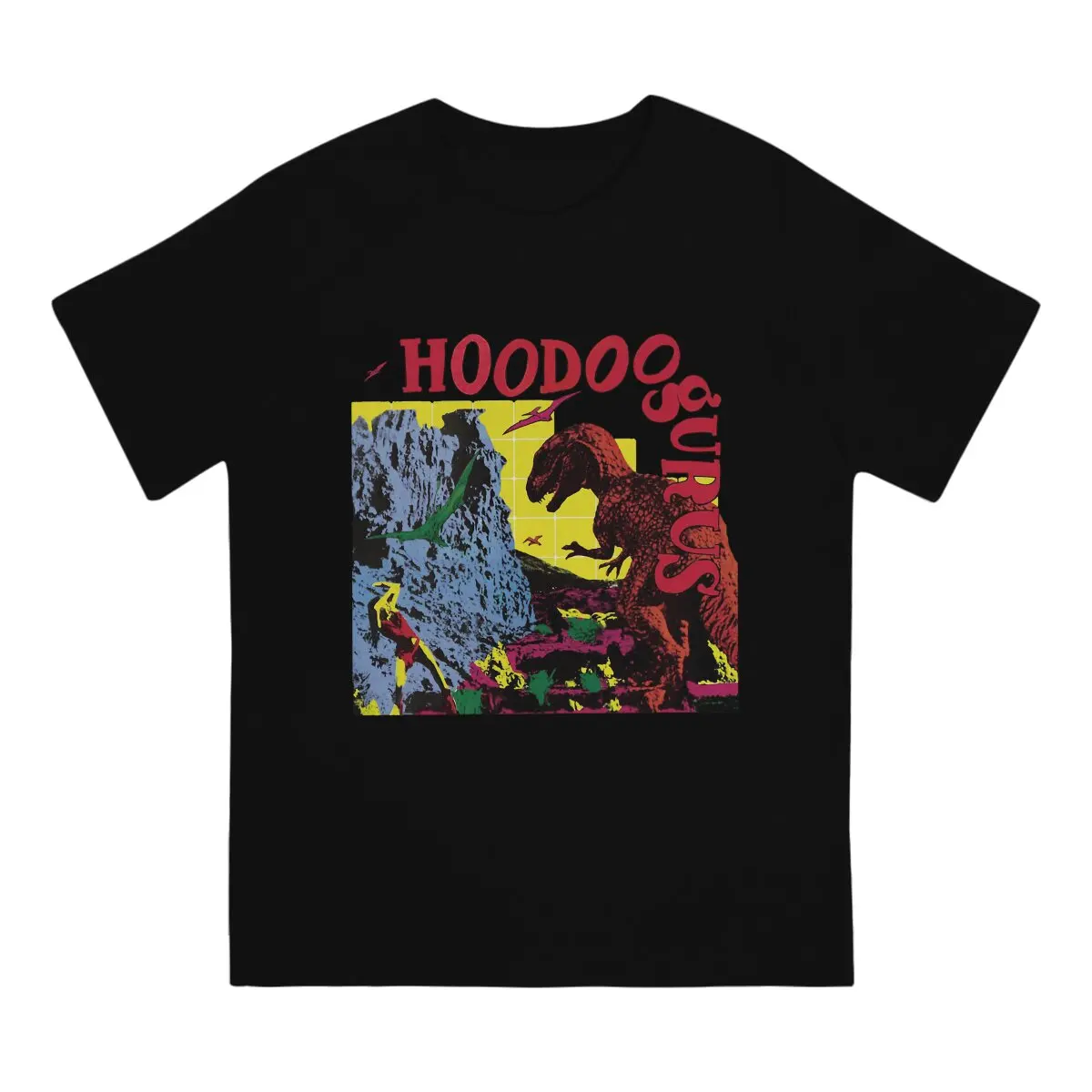 Dinosaur Hoodoo Gurus Stoneage Romeos T Shirt Polyester Graphic Men Tees Summer Clothing Harajuku Crewneck TShirt