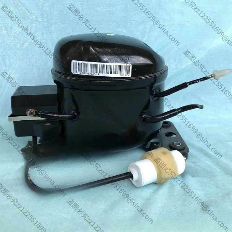 Compatível com Compressor R600aQD35Y Wansheng, Compressor de Refrigeração para Refrigerador, Freezer e Dispensador de Água