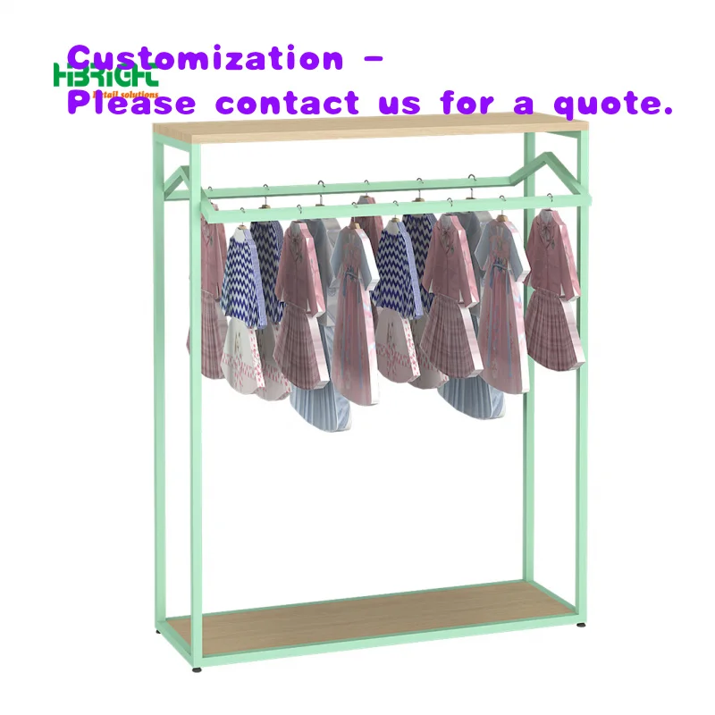 

custom.Double-Sided Gondola Stands Stylish Wooden Slatwall Displays Store Interior Design Heavy Duty Metallic Iron Mate