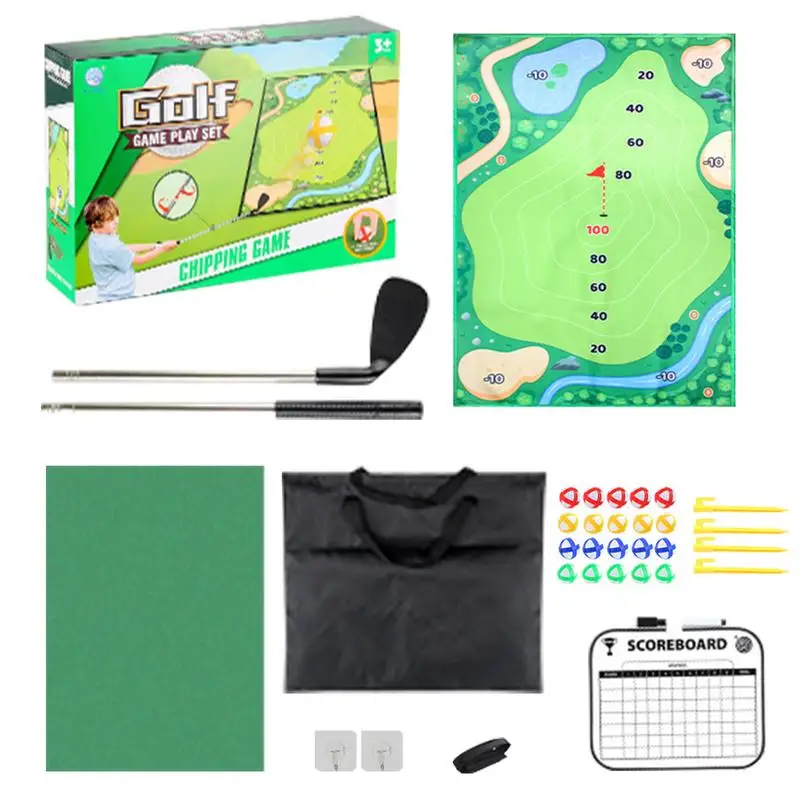 

Golf Hitting Training Mat Golf Chipping Game Practice Mat Stable Backing Golf Practice Mat For Outdoor Home Work Area Yard