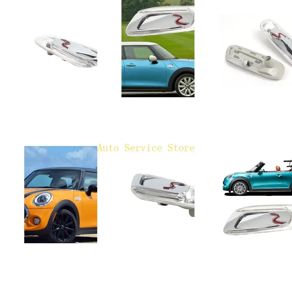 

462A Пластиковые строительные сигнальные огни Индикаторы Лампа 63137298351 63137298352 Без лампочек Подходит для F55 F56 F57