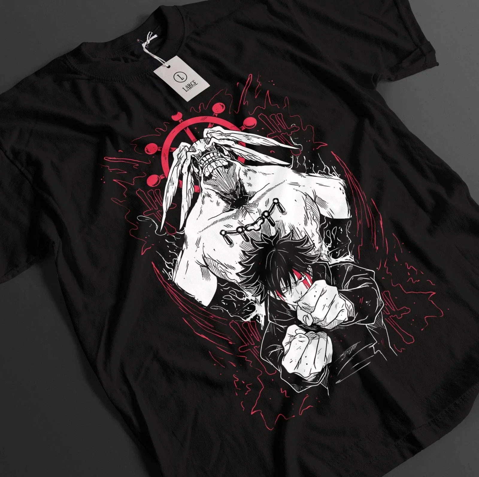 2026 Summer Jujutsu Kaisen Retro Cosplay T-shirt Men's Super Casual Cotton Printed Short-sleeved Unisex Children's Sports Shirt
