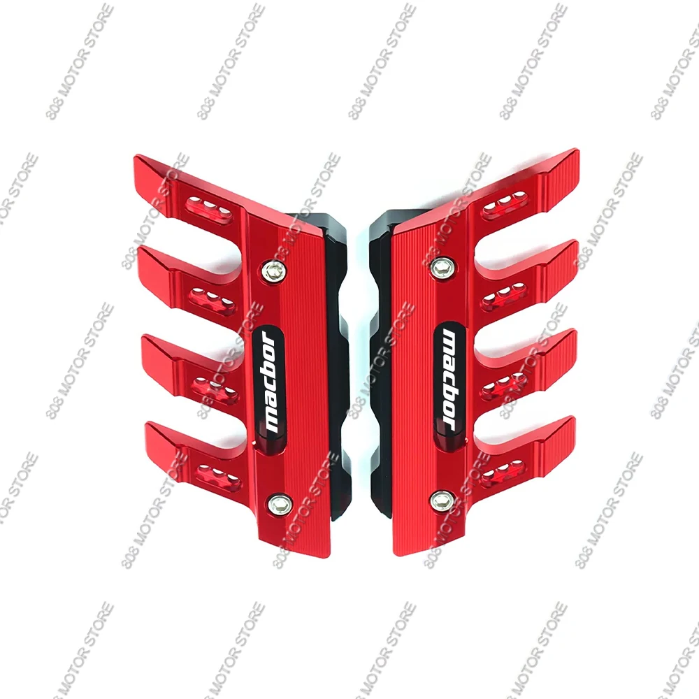 For Macbor Montana XR1 125 125EVO XR5 510 500 Motorcycle Front Fender Cover Protector Front Shock Absorber Decorative Cover - view 2