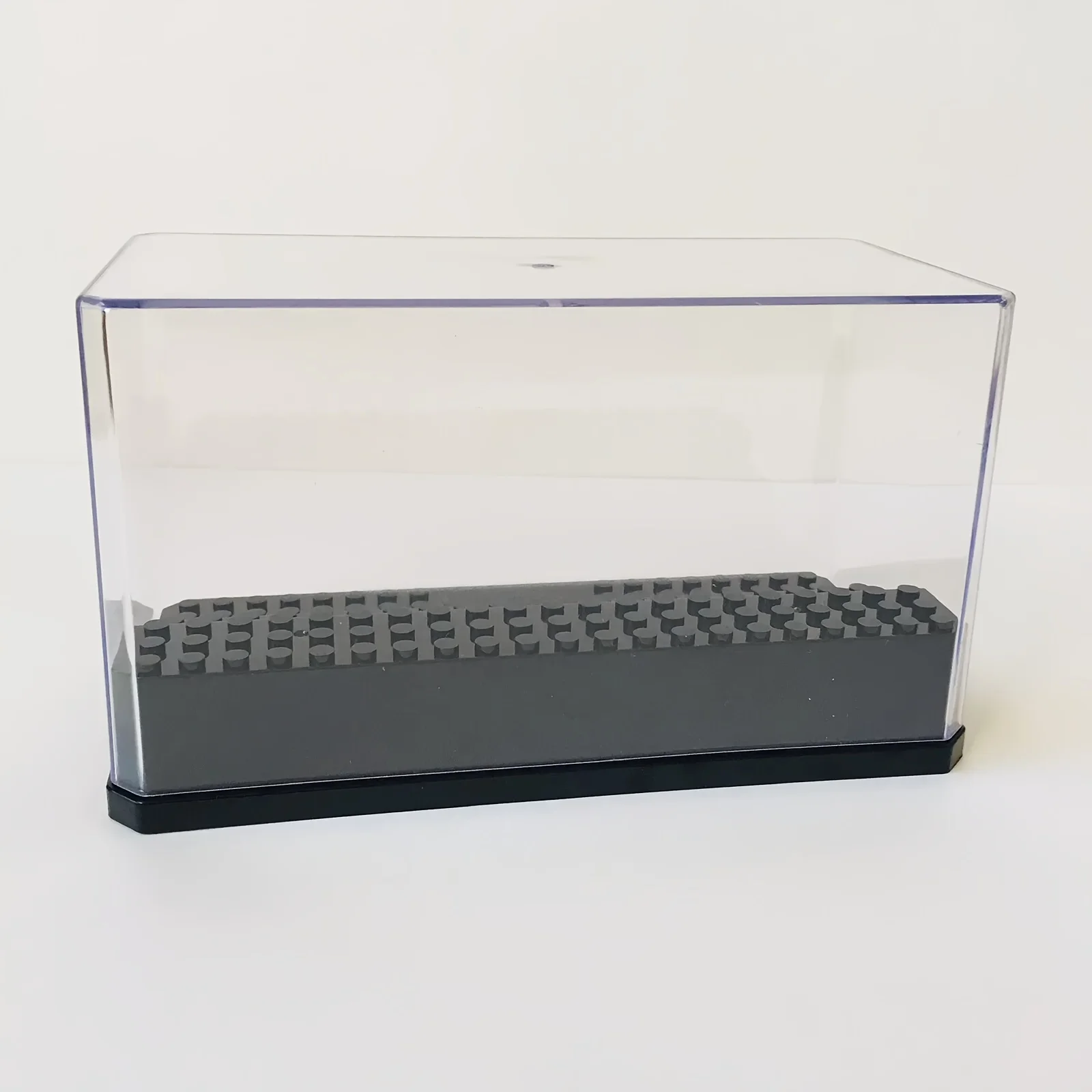 Scatola di visualizzazione trasparente di alta qualità di grande capacità Scatola di immagazzinaggio di modelli di souvenir da collezione squisiti Regali antipolvere